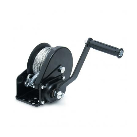 Wyciągarka samohamowna Dragon Winch DWK-O 1200 HD – ręczna, 540 kg, lina stalowa 10 m